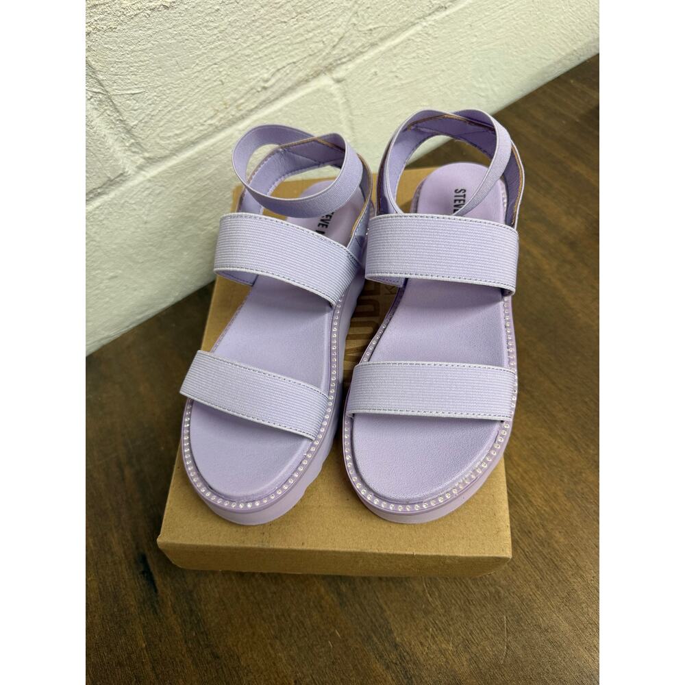 NIB Steve Madden Girls Shoes Dixie Wedge Sandal SIZE 2